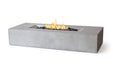 Laguna Pro 72x30 Inch Concrete Fire Pit Table - Modern Outdoor Heater