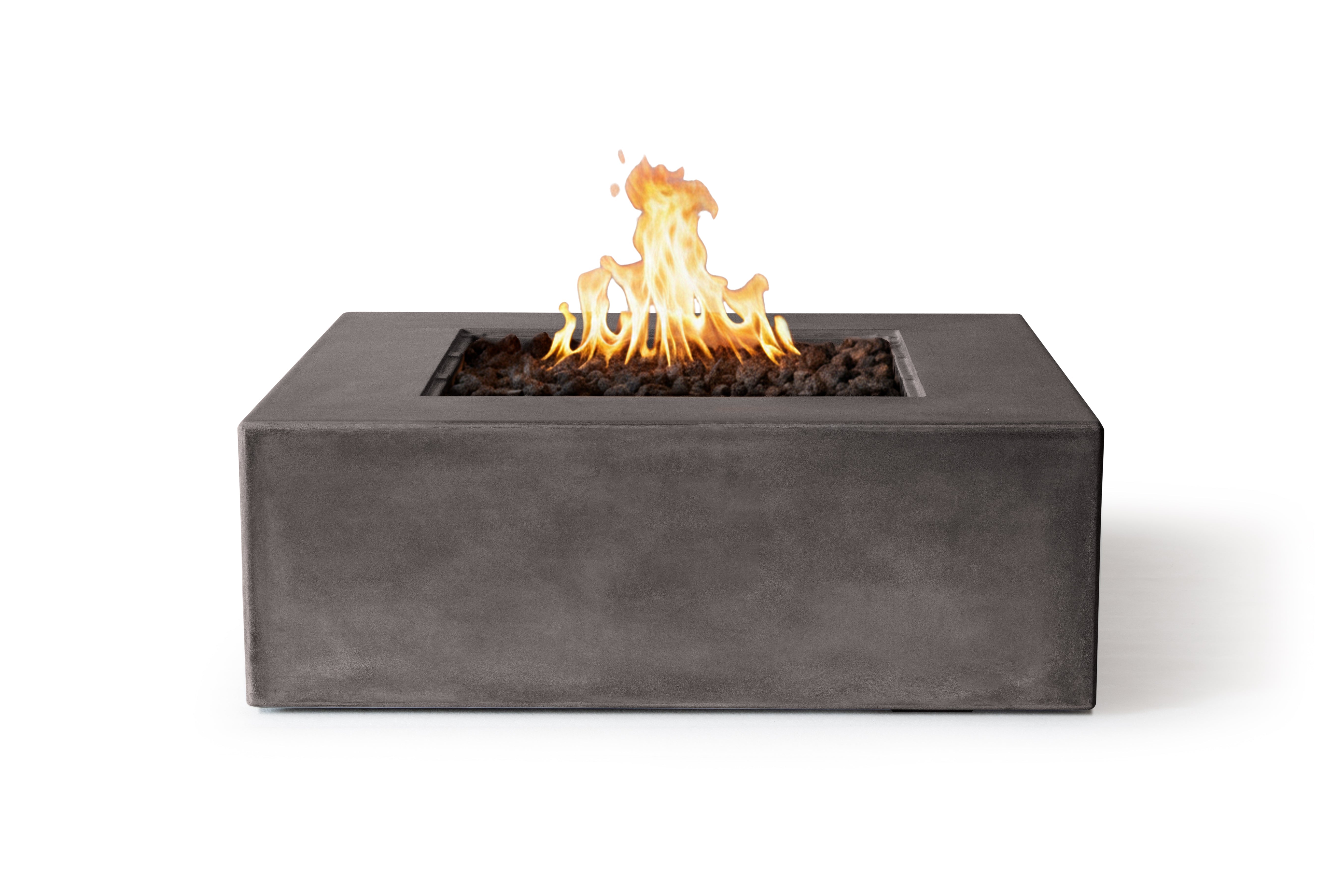 PyroMania Otto 42-inch Square Concrete Outdoor Fire Pit Table