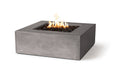 PyroMania Otto 42-inch Square Concrete Outdoor Fire Pit Table