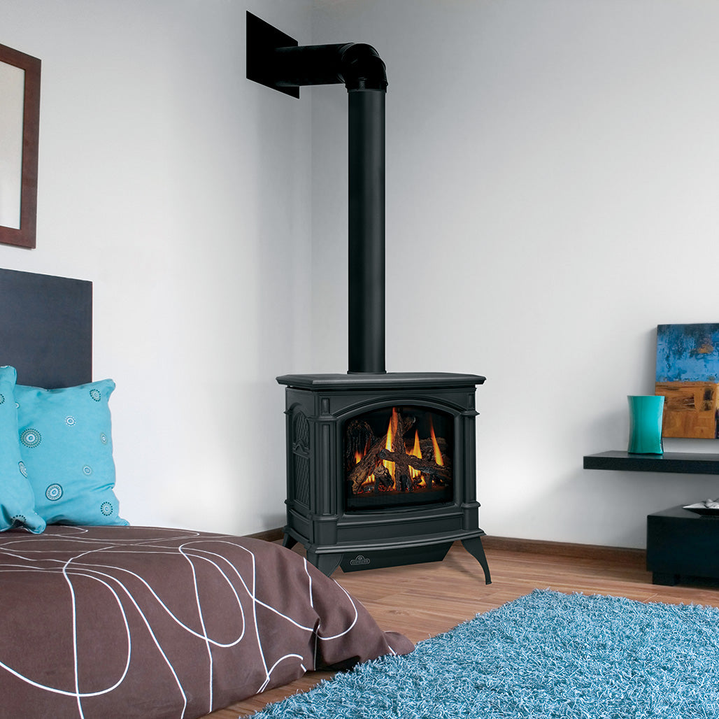 Napoleon Knightsbridge Cast Iron Direct Vent Gas Stove: Powerful, Efficient, Realistic Flames