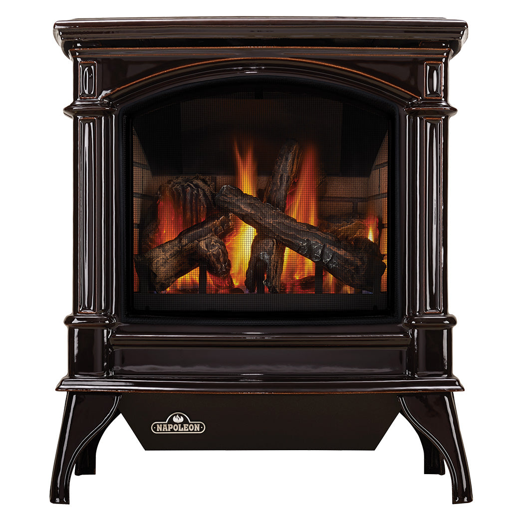 Napoleon Knightsbridge Cast Iron Direct Vent Gas Stove: Powerful, Efficient, Realistic Flames