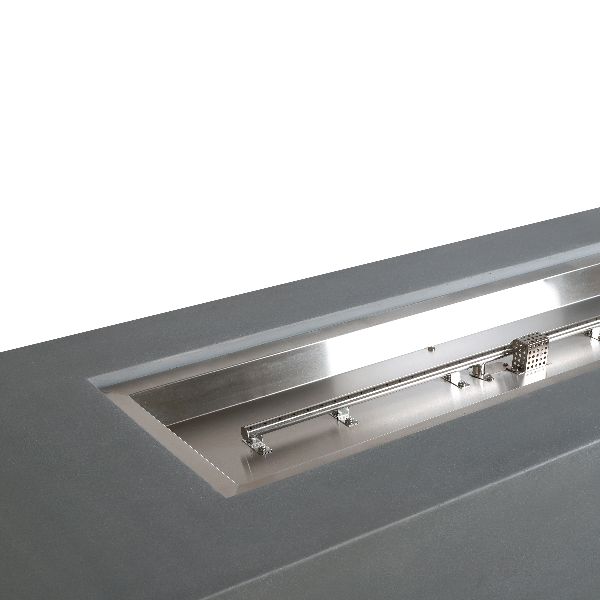 Starfire Designs Beton 72" Rectangle Concrete LPT Fire Pit