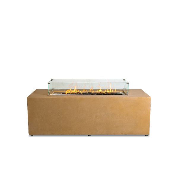 Starfire Designs Beton 72" Rectangle Concrete LPT Fire Pit