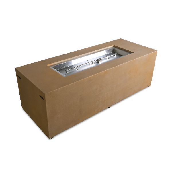 Starfire Designs Beton 72" Rectangle Concrete LPT Fire Pit