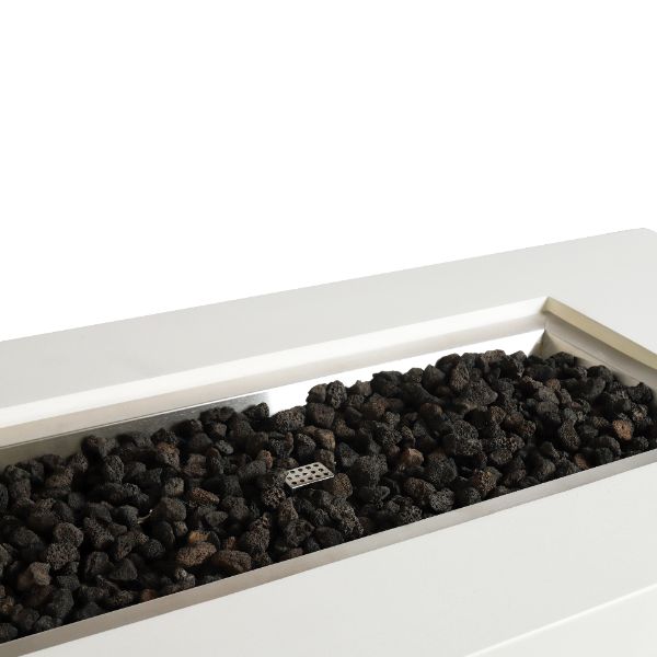 Starfire Designs Beton 72" Rectangle Concrete LPT Fire Pit