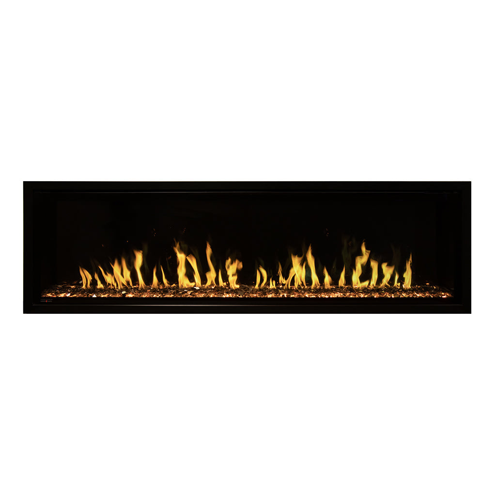 Modern Flames Orion Slim 60-Inch Virtual Electric Fireplace | Built-In Wall Mounted