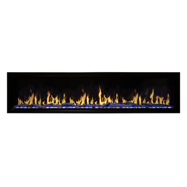 Modern Flames Orion Slim 76-Inch Virtual Electric Fireplace with Heliovision Flames