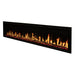 Modern Flames Orion Slim 60-Inch Virtual Electric Fireplace | Built-In Wall Mounted