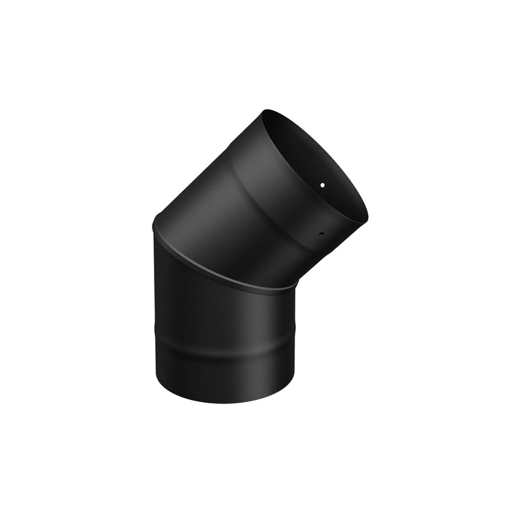 45° ELBOW SINGLE WALL BLACK PIPE - 8"Ø  SP00092