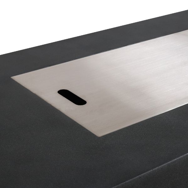 Starfire Designs Beton 72" Rectangle Concrete Gas Fire Pit