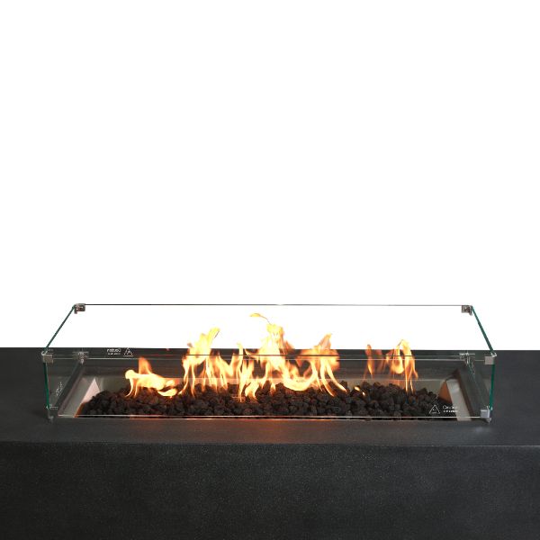 Starfire Designs Beton 72" Rectangle Concrete Gas Fire Pit