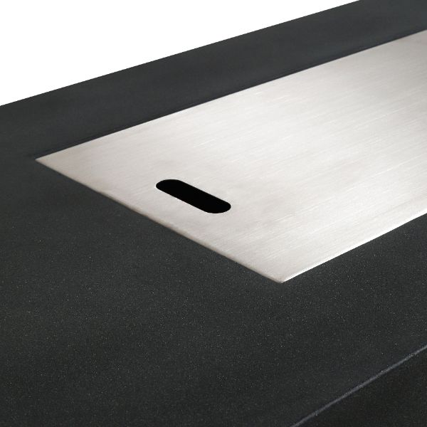 Starfire Designs Beton 72" Rectangle Concrete LPT Fire Pit