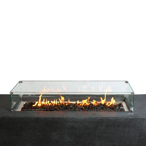 Starfire Designs Beton 72" Rectangle Concrete Gas Fire Pit