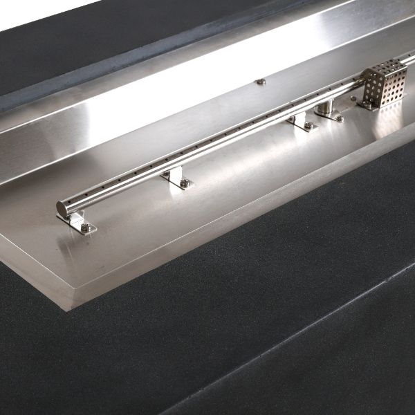 Starfire Designs Beton 72" Rectangle Concrete Gas Fire Pit