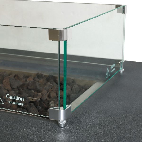 Starfire Designs Beton 72" Rectangle Concrete Gas Fire Pit