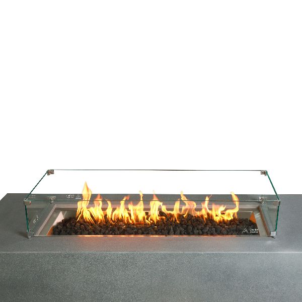Starfire Designs Beton 72" Rectangle Concrete Gas Fire Pit