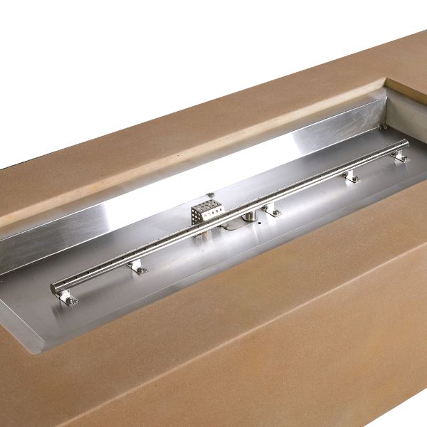 Starfire Designs Beton 72" Rectangle Concrete Gas Fire Pit