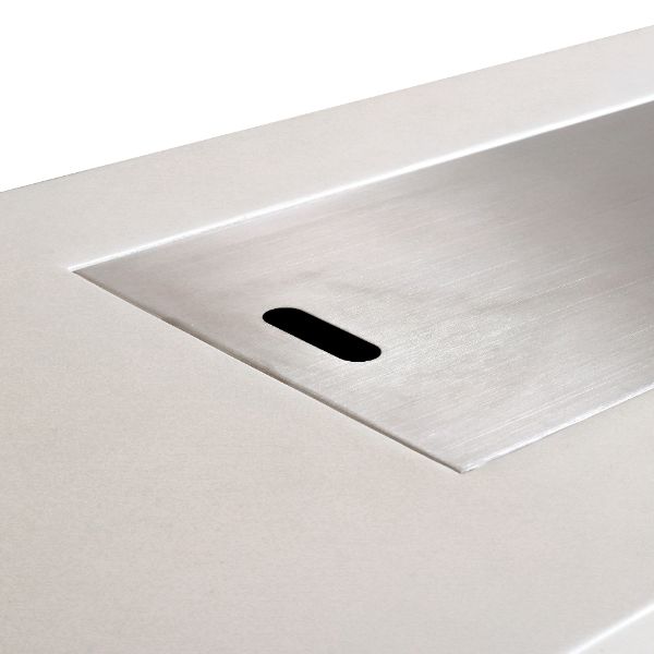 Starfire Designs Beton 72" Rectangle Concrete Gas Fire Pit