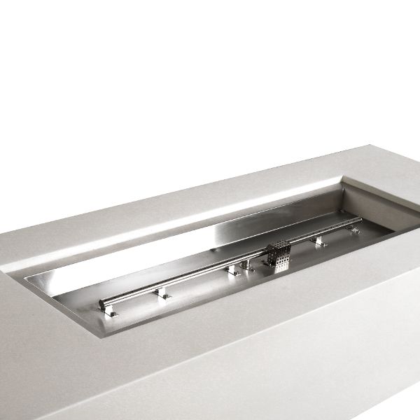 Starfire Designs Beton 72" Rectangle Concrete Gas Fire Pit