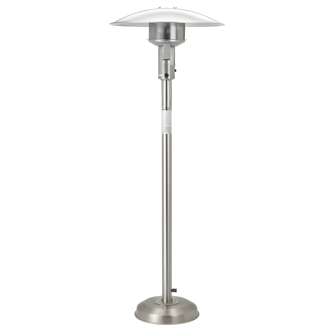 Sunglo Natural Gas Portable Patio Heater - Stainless Steel 50000 BTUs - A242SS