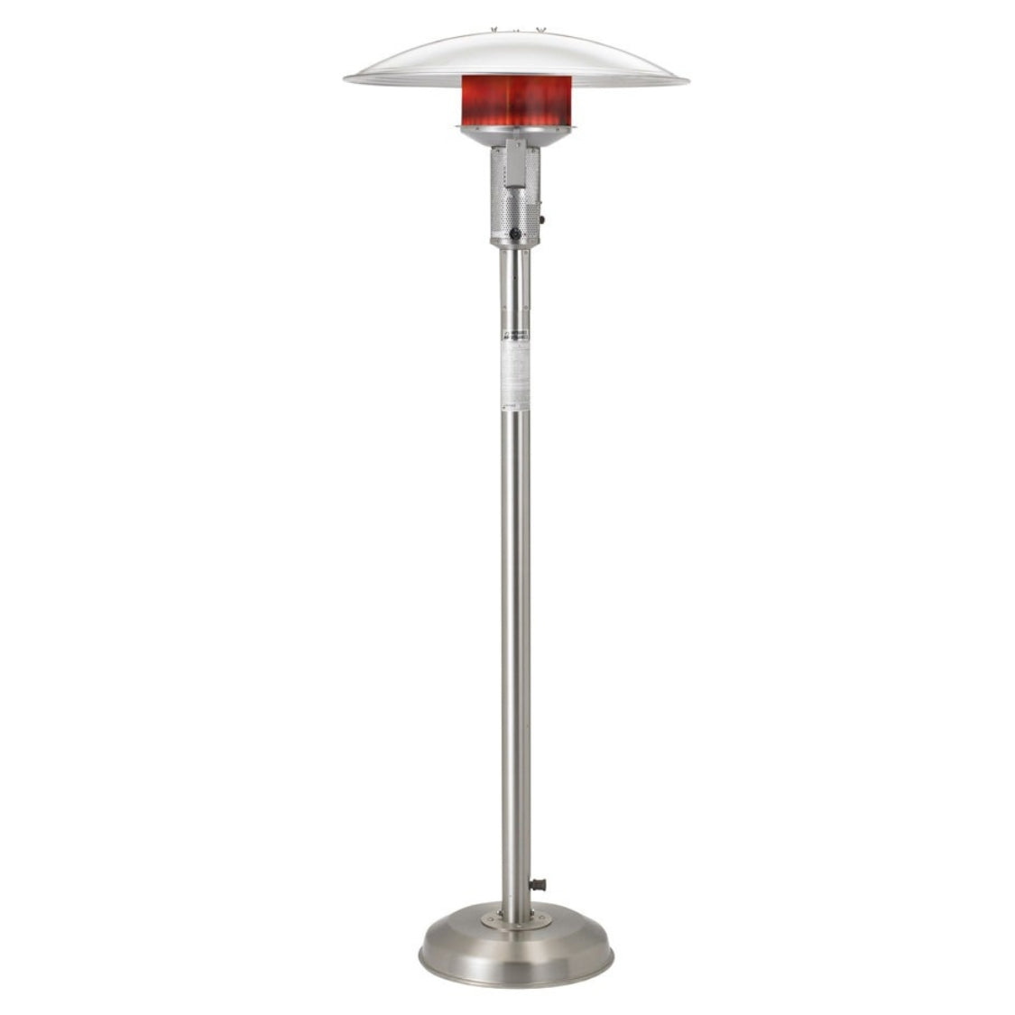 Sunglo Natural Gas Portable Patio Heater - Stainless Steel 50000 BTUs - A242SS