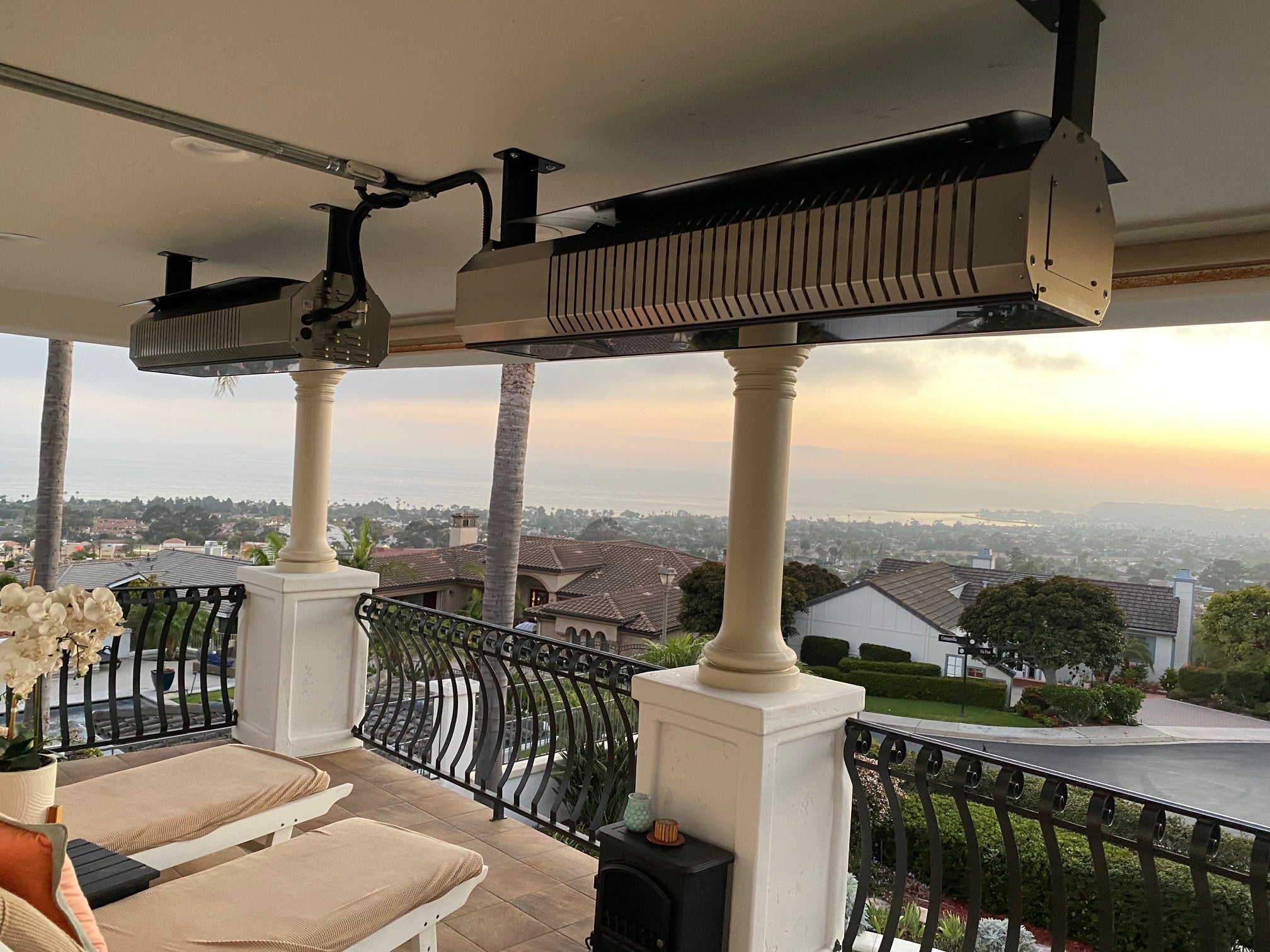 SunStar Marine Grade Glass Patio Heater SGLMG Series