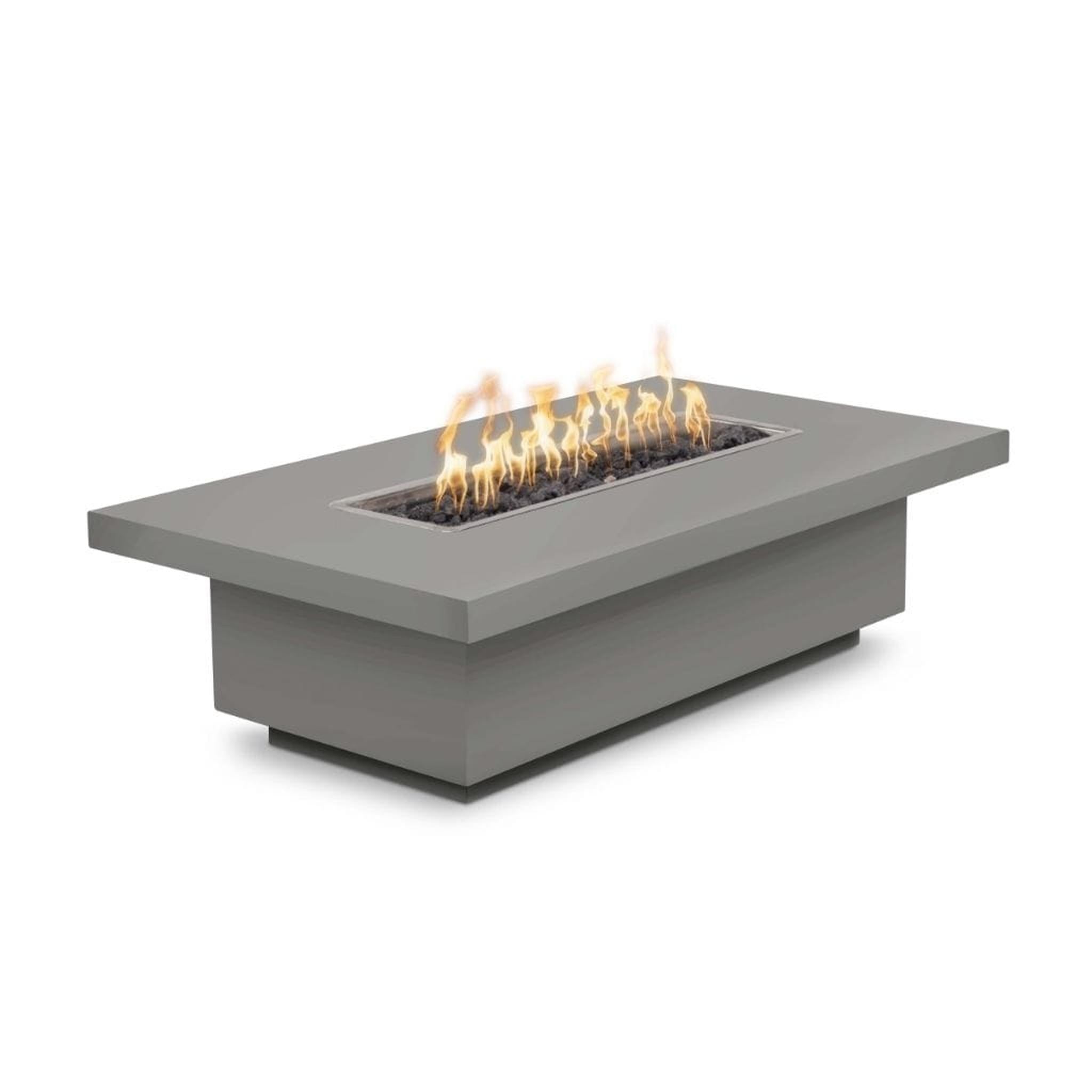 Luxurious Outdoor Plus 84-inch Fremont Powder Coated Steel Rectangle Fire Pit