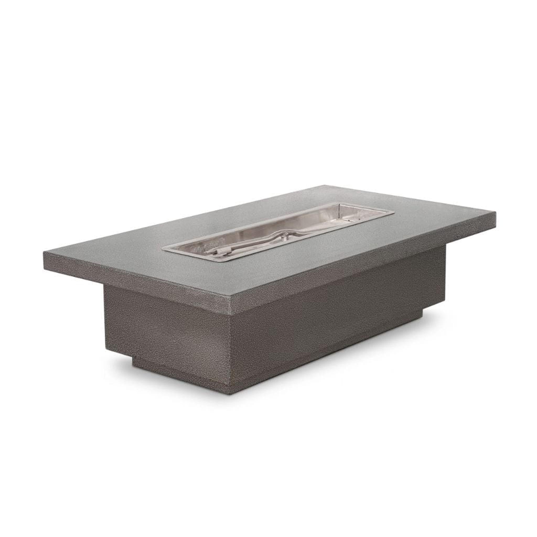 Luxurious Outdoor Plus 84-inch Fremont Powder Coated Steel Rectangle Fire Pit