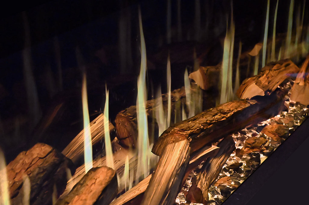 Modern Flames Orion Multi 100-inch Virtual Electric Fireplace: Recessed, Multi-Sided, Wi-Fi