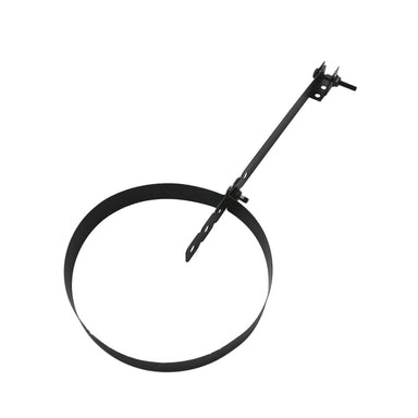 Durable 6.75-inch Double Wall Stove Pipe for Secure, Efficient Fireplace Venting