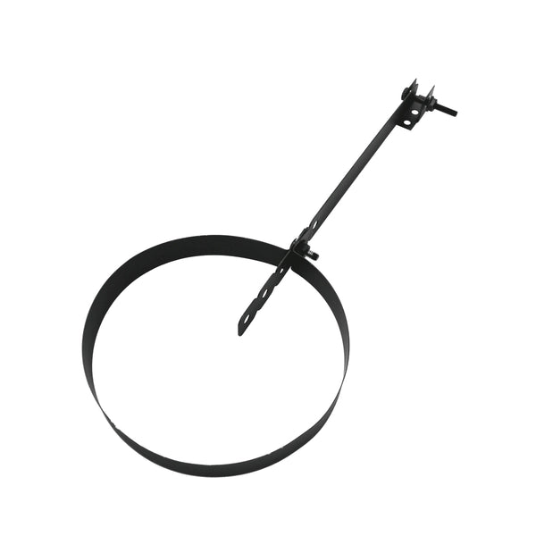 Durable 6.75-inch Double Wall Stove Pipe for Secure, Efficient Fireplace Venting