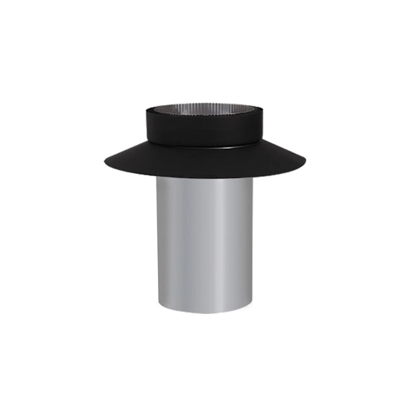 Vortex 6-inch Double Wall Masonry Chimney Adapter for Stove Pipe