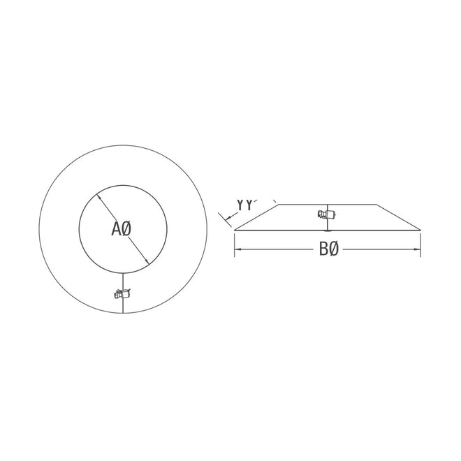 4" PELLET STORM COLLAR VOP0321