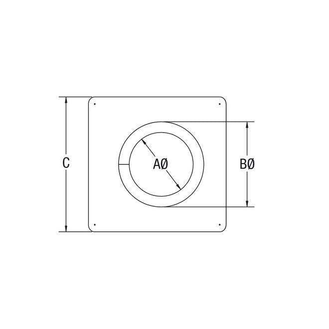 3" FLASHING: 0/12 - 6/12 ROOF PITCH VOP0340