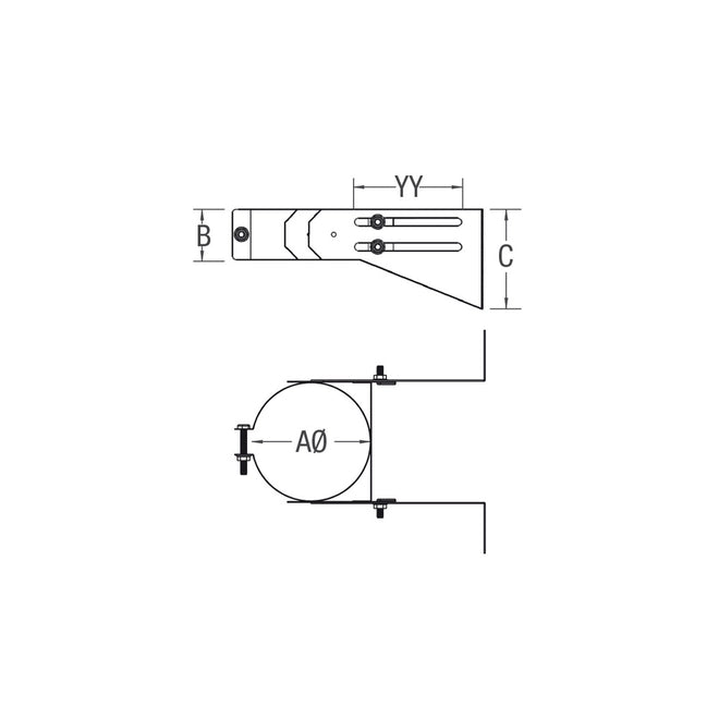 VORTEX 3" PELLET WALLET SUPPORT VOP0384