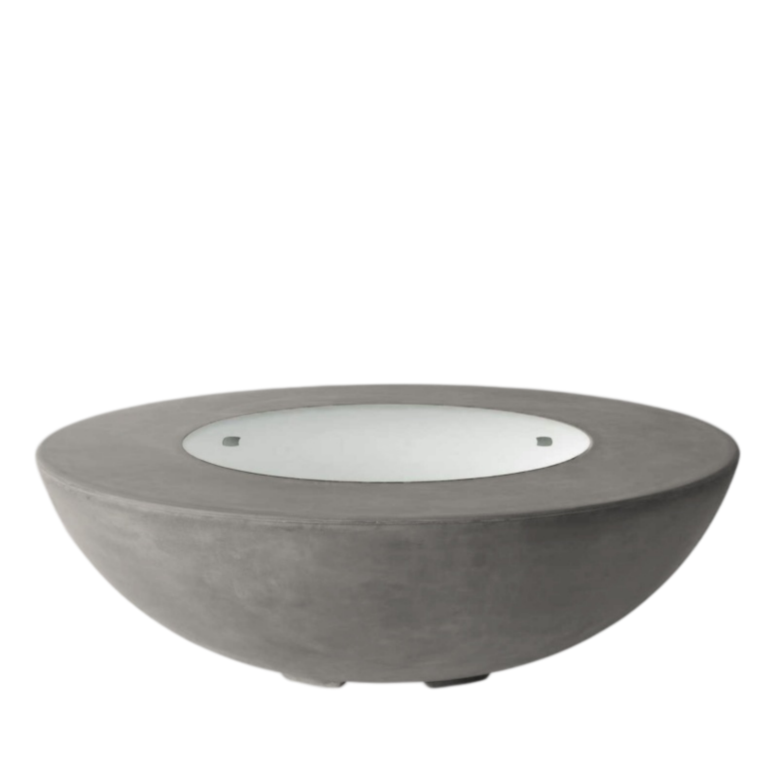 PyroMania Vessel 54-inch Round GFRC Concrete Fire Pit
