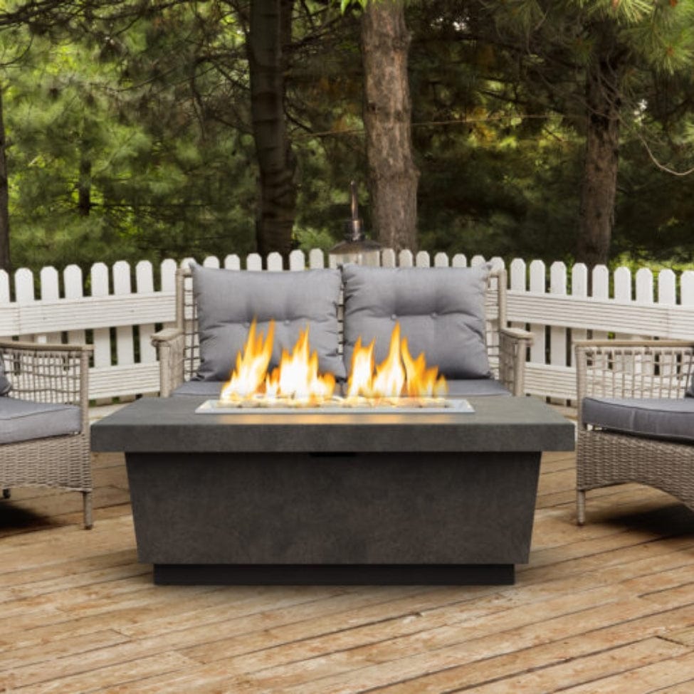 Firy Table Racket Design American Fyre Designs The Voro Square Fire Table