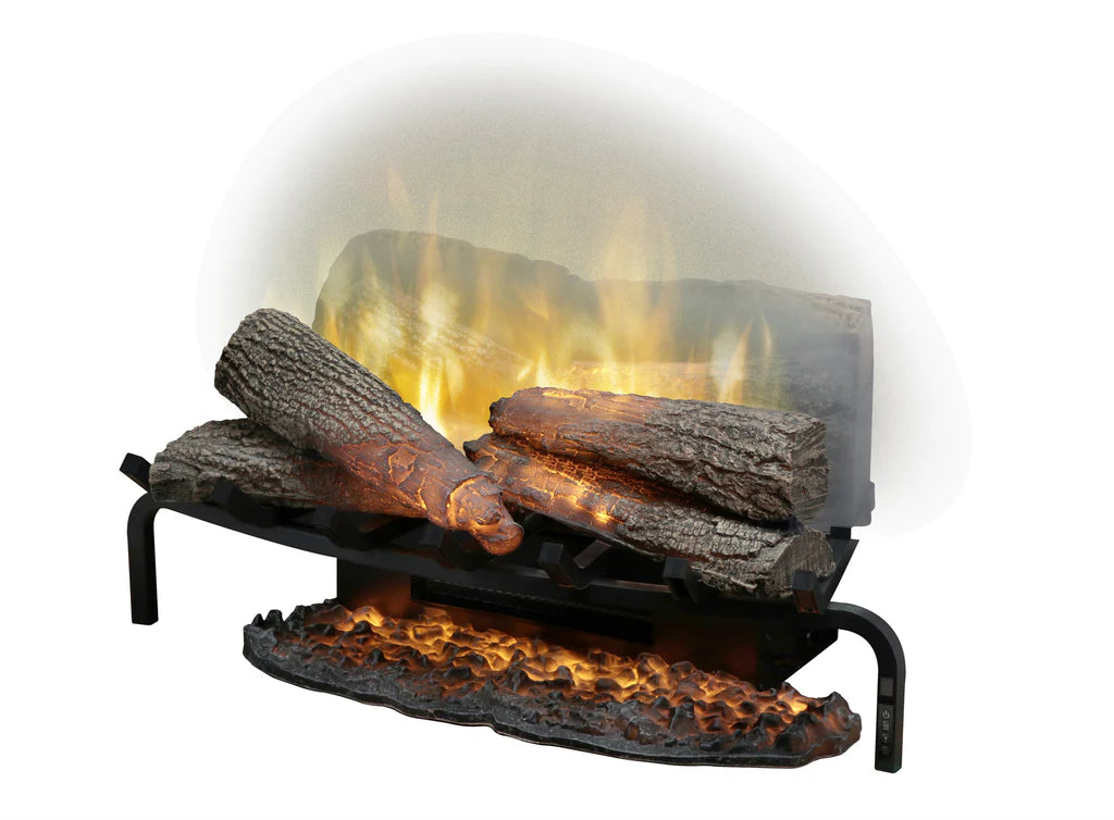 Dimplex Revillusion® 25" Electric Fireplace Log Set w/ Ashmat - Birch Logs - RLG25BR