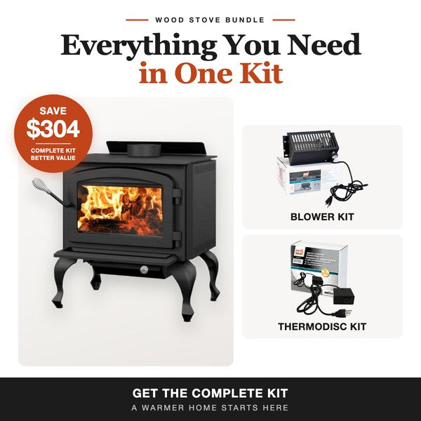 Drolet Columbia II Wood Stove Heat Kit DB03016K