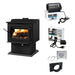 Drolet HT-3000 Wood Stove Complete Heat Kit DB07300K With Blower Thermodisc And Fresh Air Intake