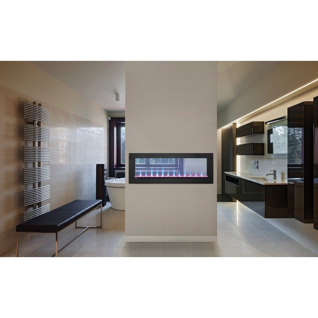 Napoleon Clearion Elite 50-inch See-Through Wall Mount Electric Fireplace