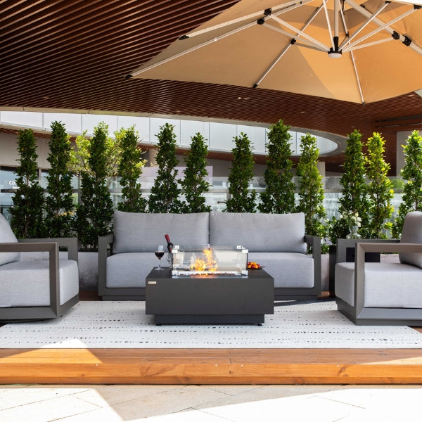 Elementi Newport Aluminum Lounge Chair OS2505S