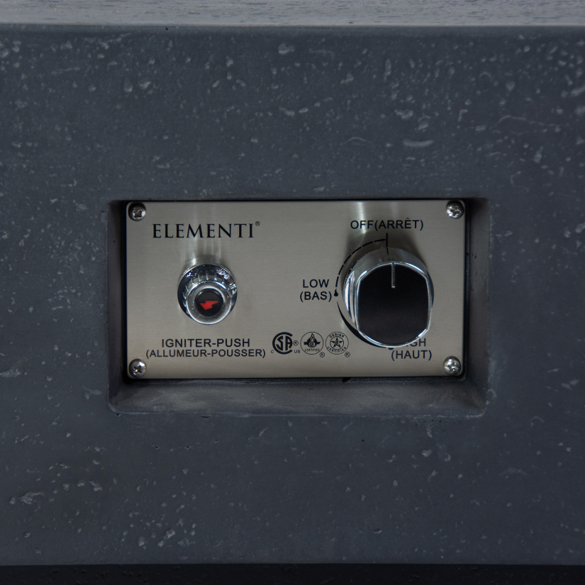 Elementi Plus Positano Fire Table OFG415DG