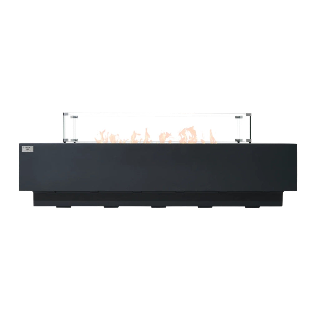 Elementi Pro Ravello 72" Fire Table - Dark Grey - 100,000 BTU