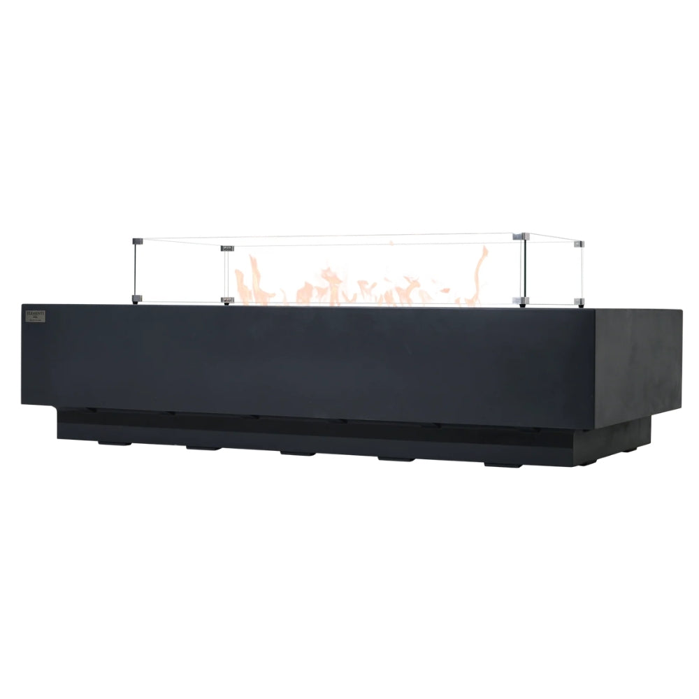 Elementi Pro Ravello 72" Fire Table - Dark Grey - 100,000 BTU