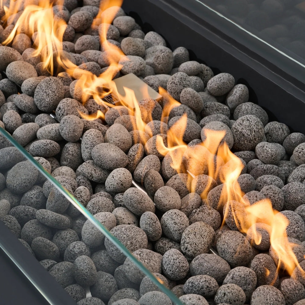 Elementi Pro Ravello 72" Fire Table - Dark Grey - 100,000 BTU