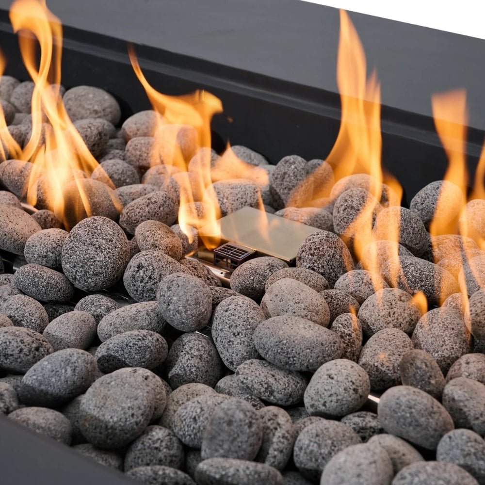 Elementi Pro Ravello 72" Fire Table - Dark Grey - 100,000 BTU