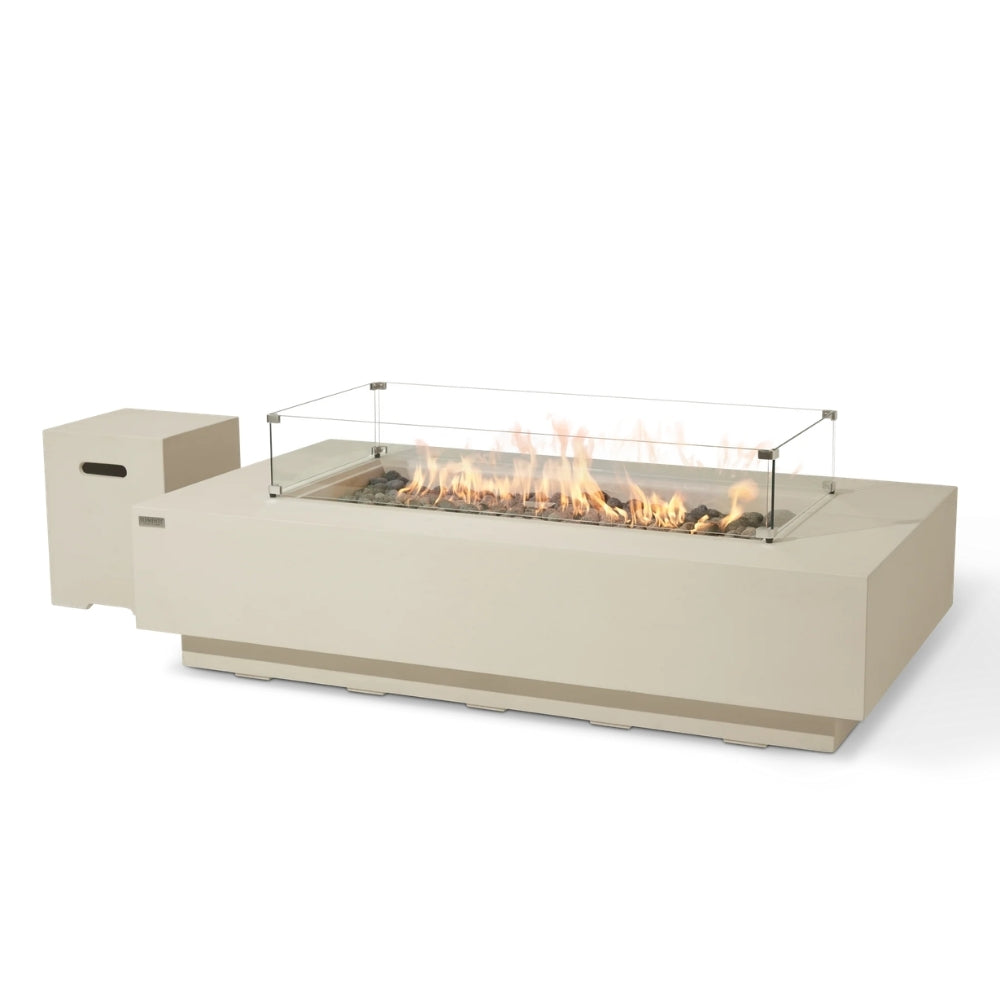Elementi Pro Ravello 72" Fire Table - Dark Grey - 100,000 BTU