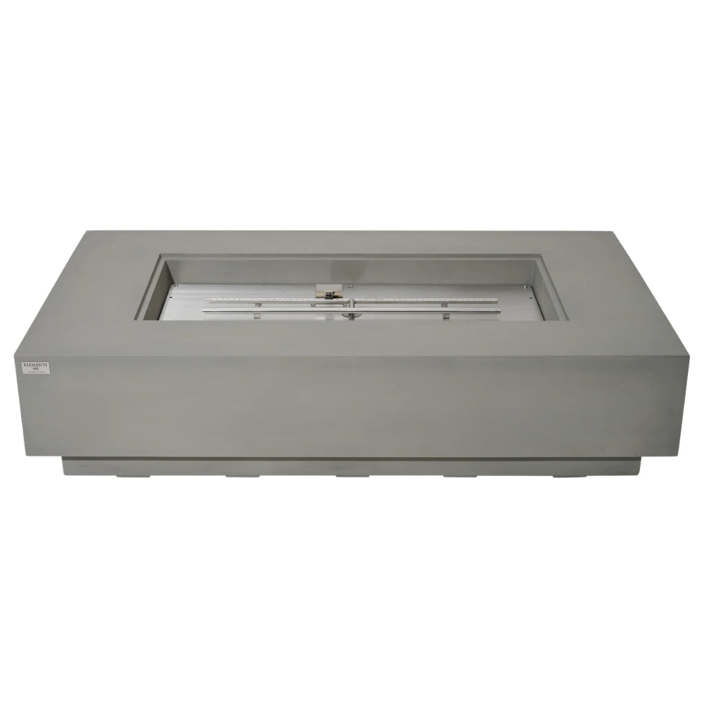 Elementi Pro Ravello 72" Fire Table - Dark Grey - 100,000 BTU