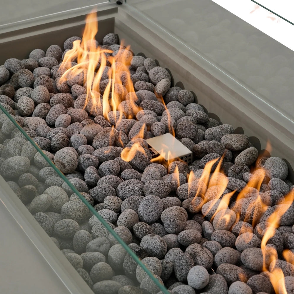 Elementi Pro Ravello 72" Fire Table - Dark Grey - 100,000 BTU